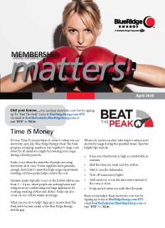 Membership MattersApril 2020